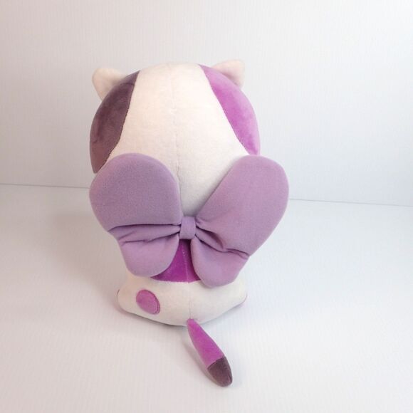 Aphmau Sprinkles Cat w Bow Tag 11-Inch Plush Toy Purple Claires Retired HTF RARE - Picture 8 of 9